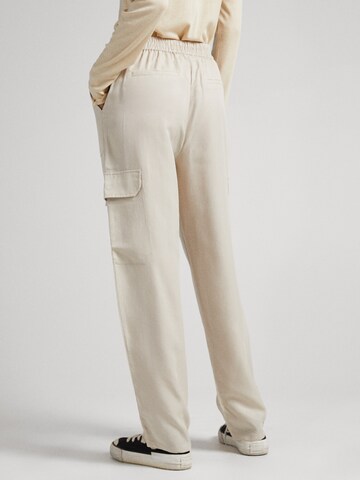 Pepe Jeans Loosefit Hose 'Felisa' in Weiß