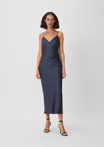 COMMA Dress in Blue: front