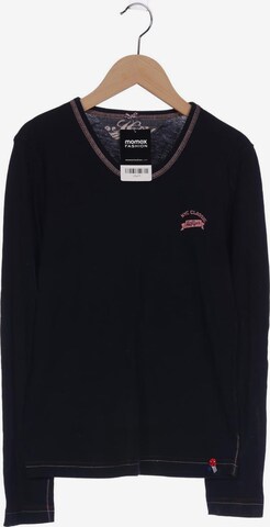 Tommy Jeans Langarmshirt M in Schwarz: predná strana