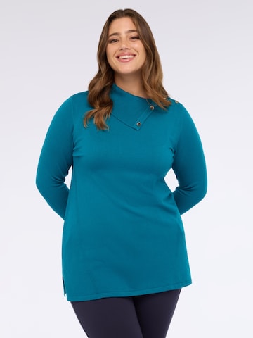 Pull-over Fiorella Rubino en bleu : devant