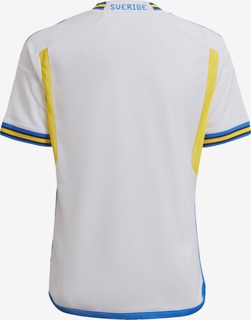 ADIDAS PERFORMANCE Funkční tričko 'Sweden 22 Away' – bílá