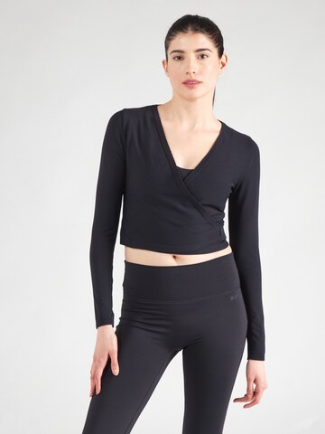 Maglia funzionale di Aim'n in nero: frontale