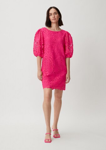 COMMA Dress in Pink: front