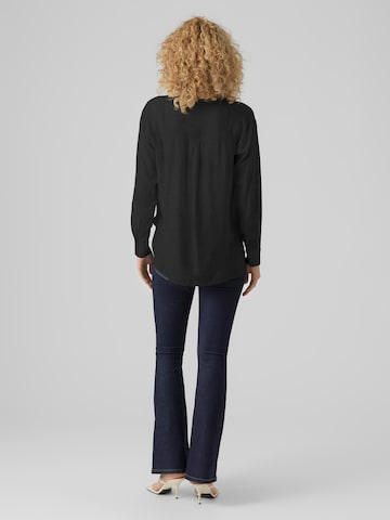 Camicia da donna 'BUMPY' di VERO MODA in nero