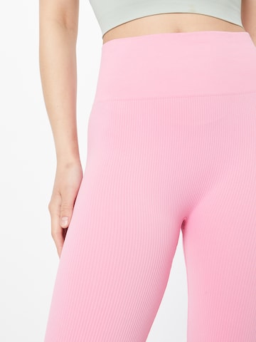 The Jogg Concept Skinny Leggings 'Sahana' in Pink