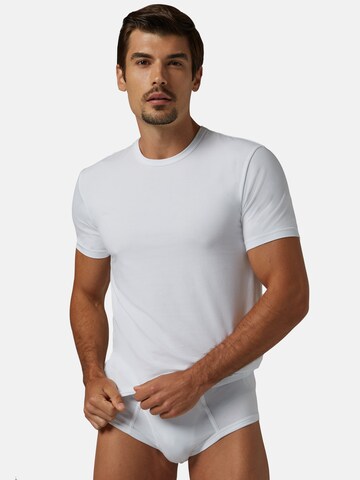 T-Shirt Boggi Milano en blanc : devant