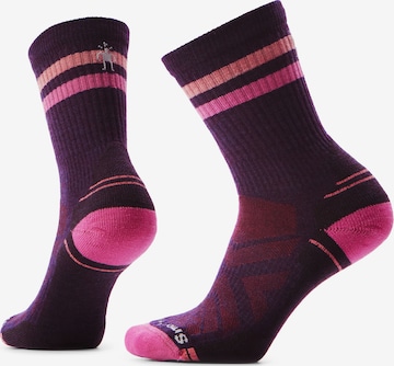 lillā SMARTWOOL Zeķes 'Light Cushion Tube Stripe C': no priekšpuses