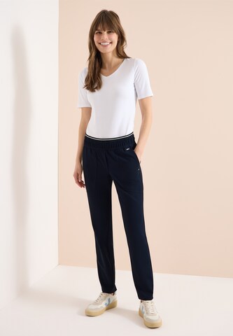 CECIL Slimfit Hose in Blau