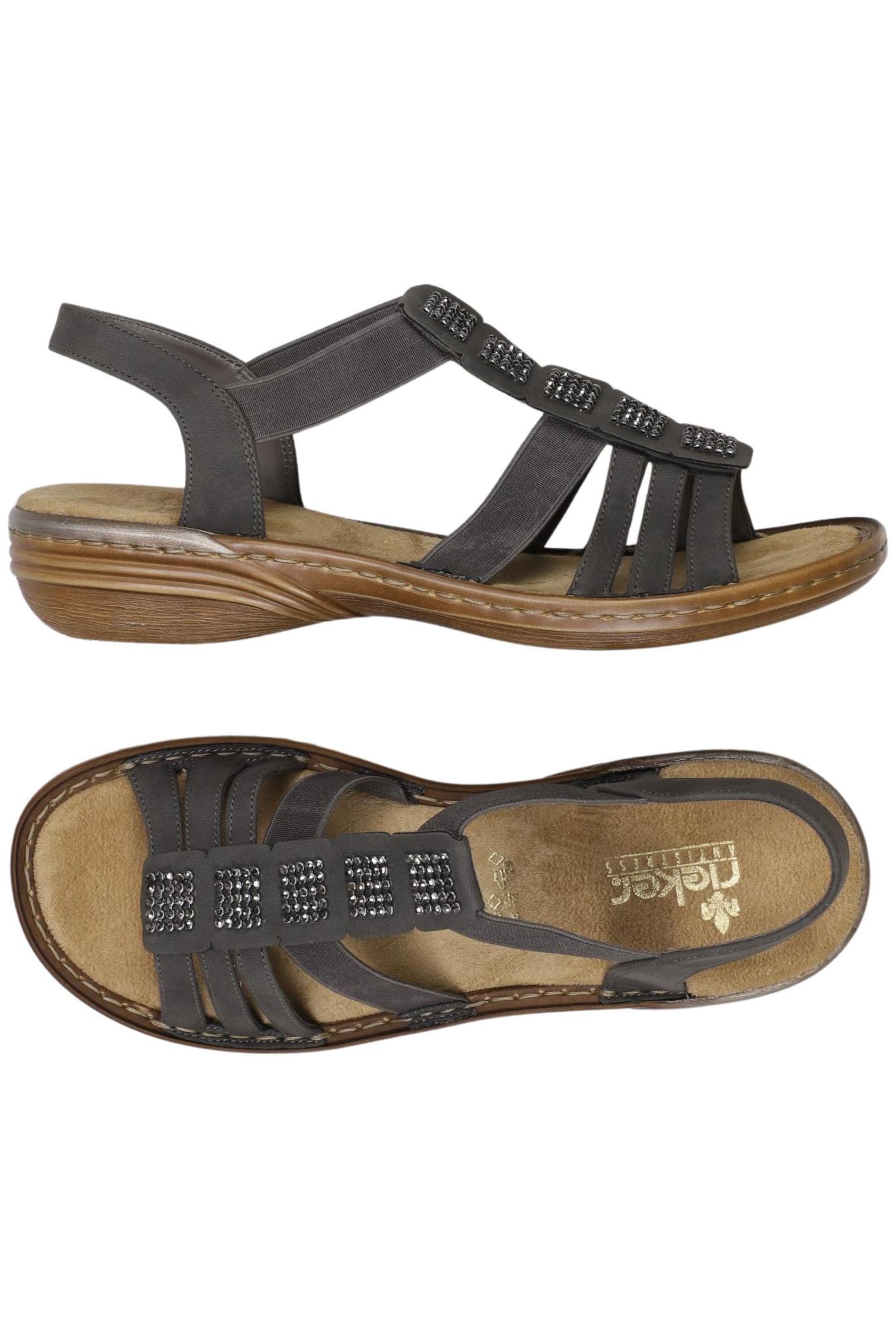 Rieker Sandals & High-Heeled Sandals in 39 in Grey: front