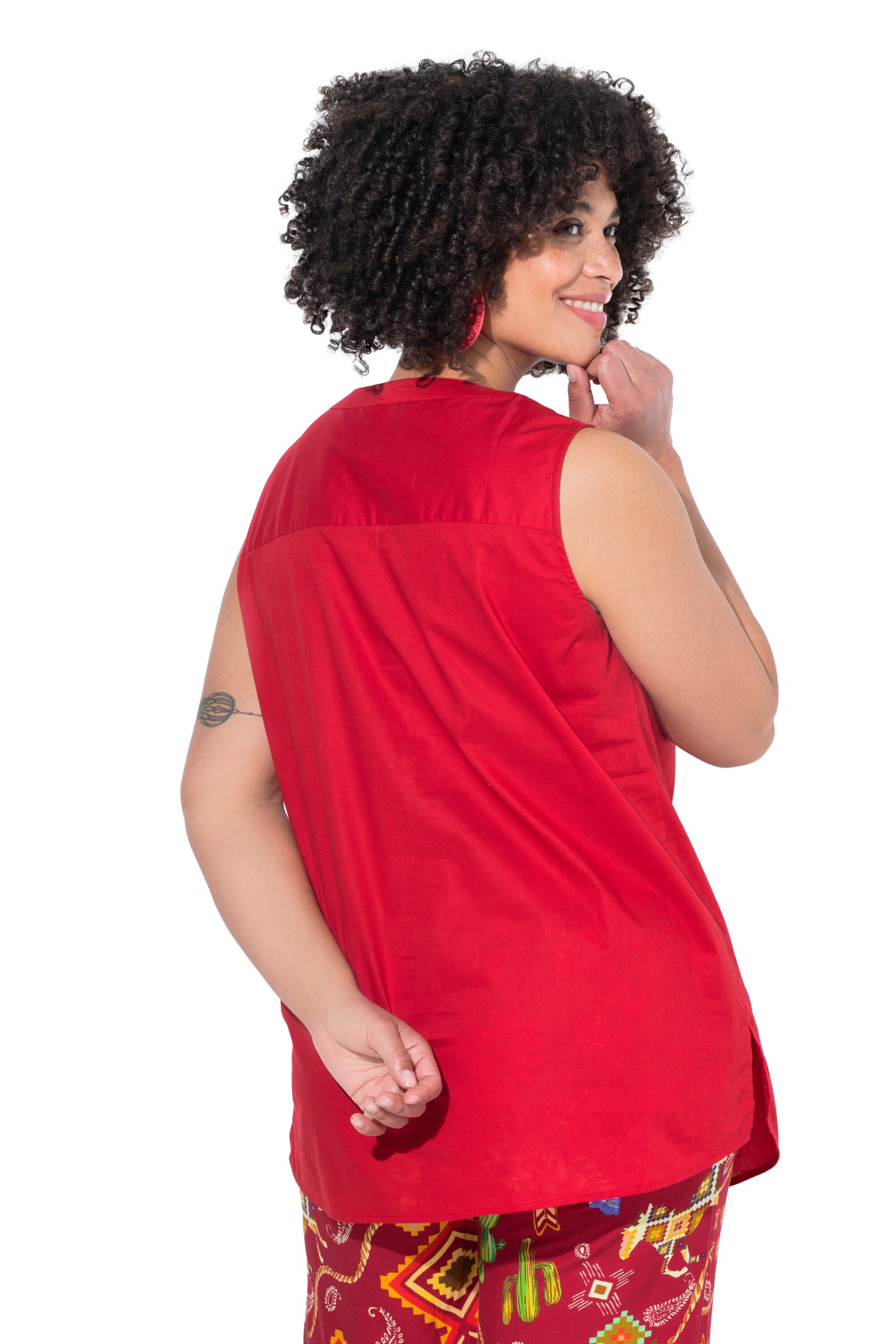 Angel of Style Bluse in Rot