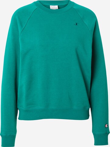 Sweat-shirt 'Legacy' Champion Authentic Athletic Apparel en vert : devant