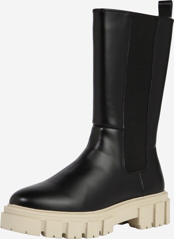 ABOUT YOU - Botas chelsea em preto: frente