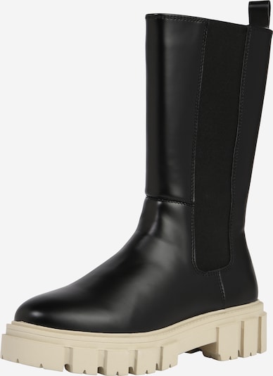 ABOUT YOU Chelsea boots in Cream / Black, Item view