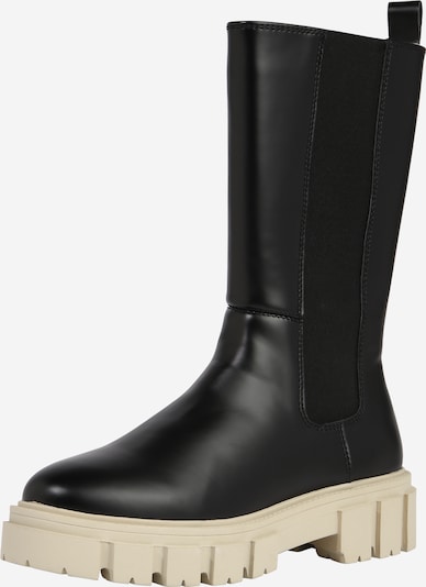 ABOUT YOU Chelsea Boots in Cream / Black, Item view