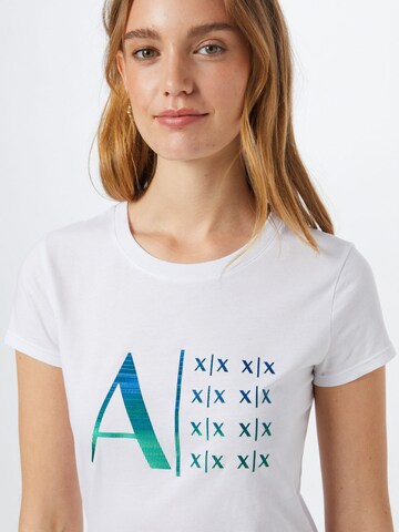 Tricou de la ARMANI EXCHANGE pe alb