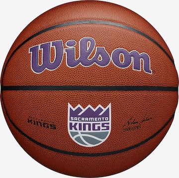 WILSON Ball 'NBA Team Alliance Sacramento Kings' in Braun: predná strana