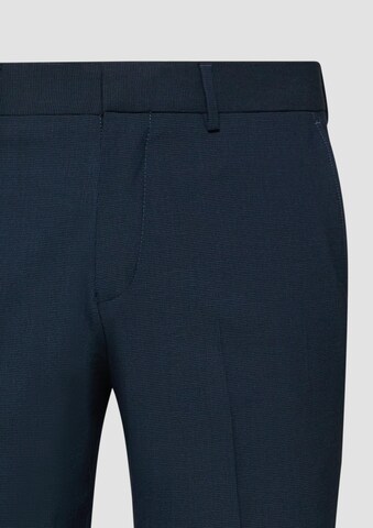 s.Oliver Regular Pleated Pants in Blue