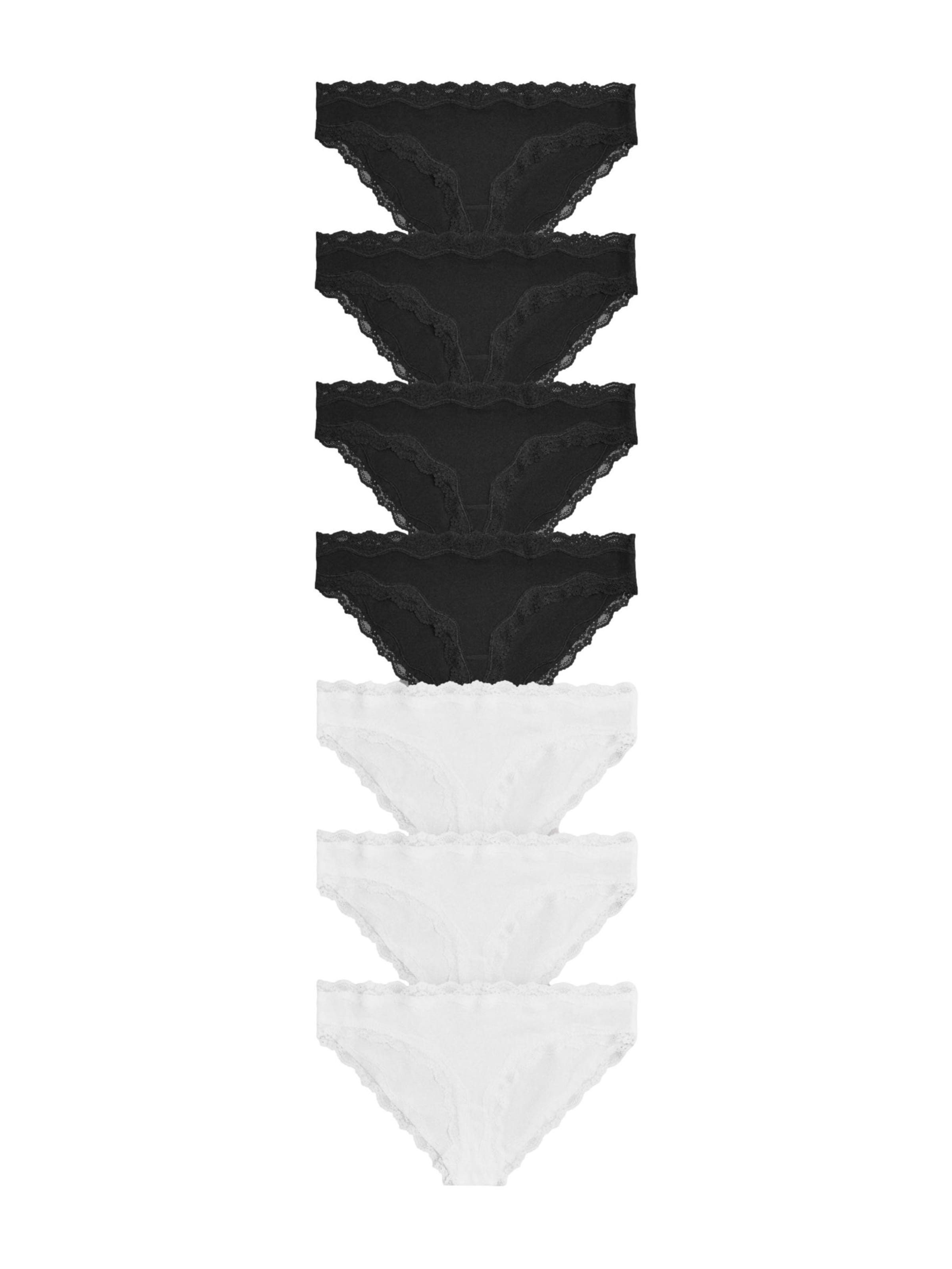 The Set Slip in Schwarz: Vorderseite