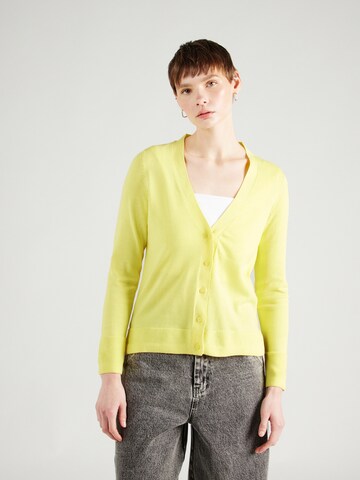 Cardigan ESPRIT en jaune