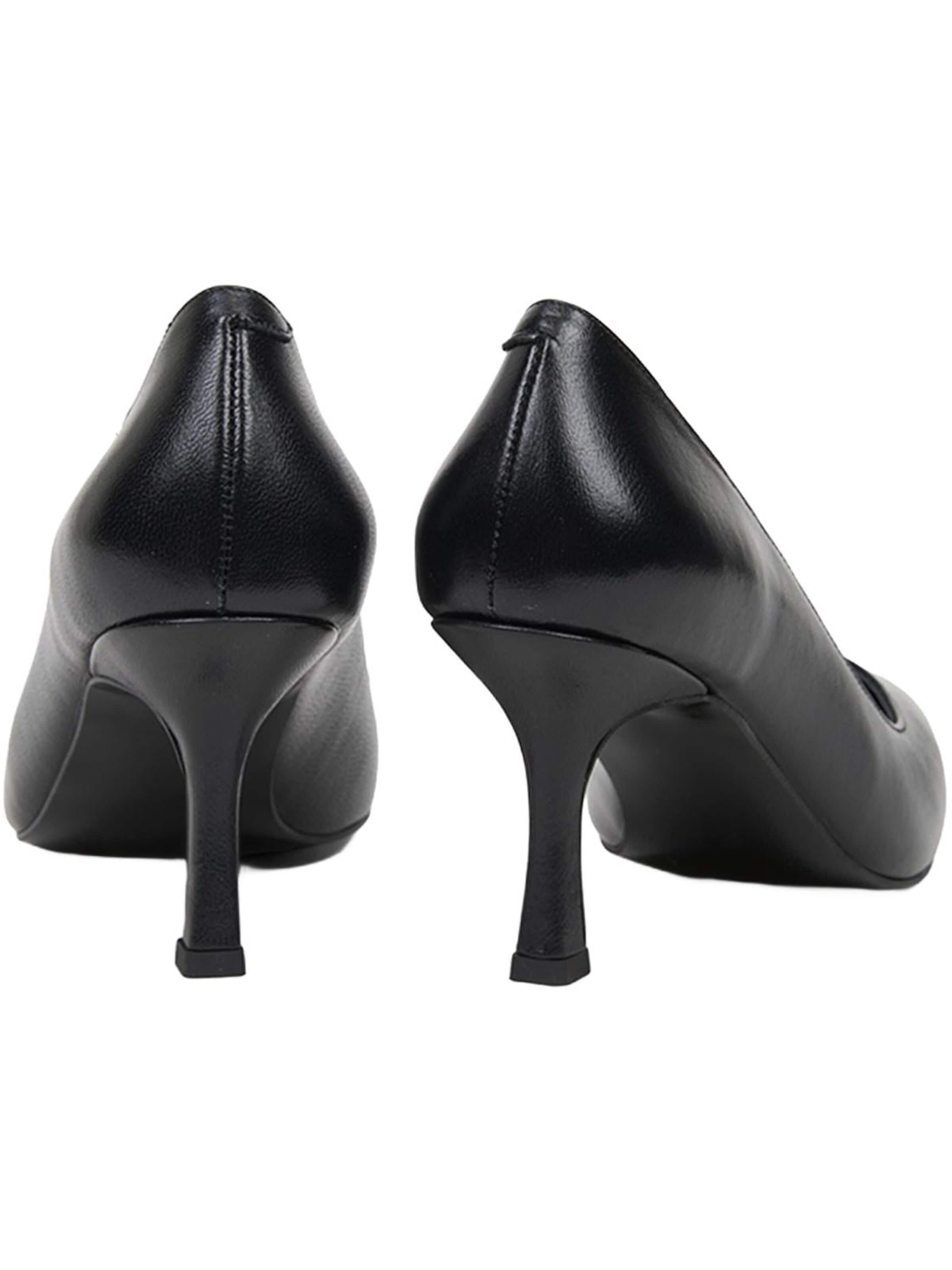 Desa - Zapatos con plataforma en negro