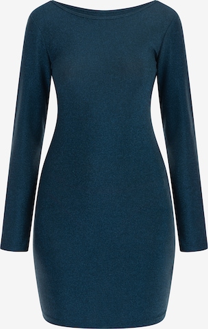 Robe myMo at night en bleu : devant