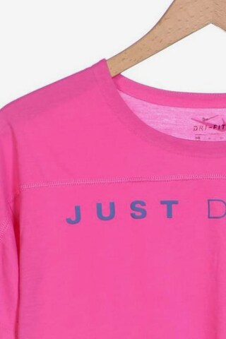NIKE T-Shirt S in Pink