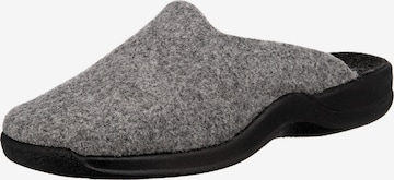 BECK Mules in Grey: front