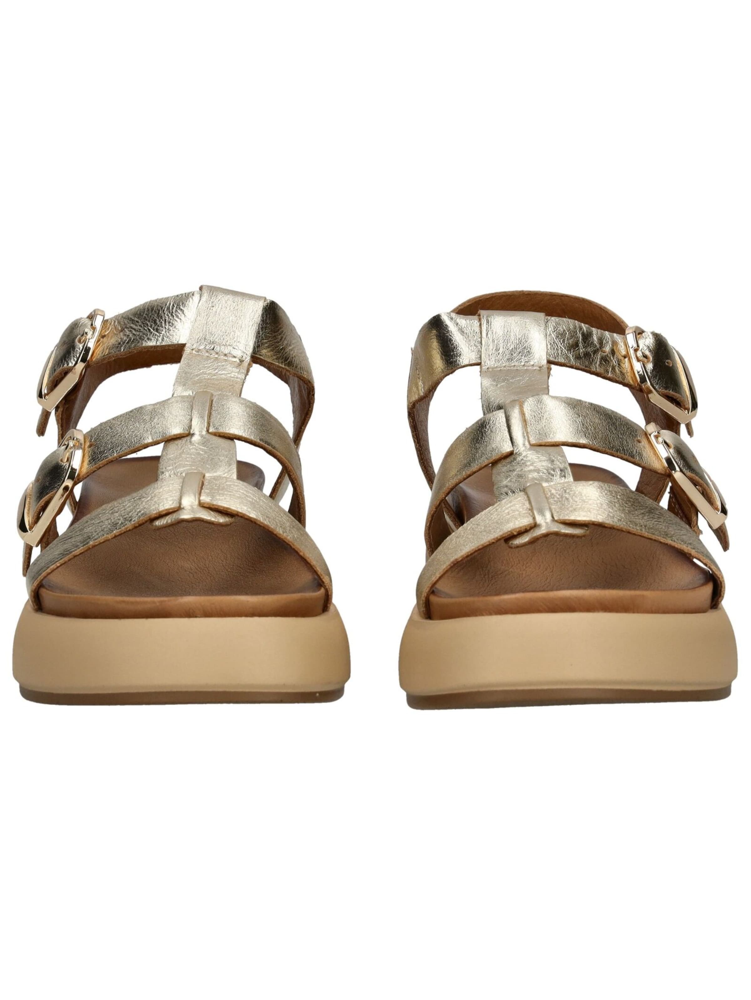 INUOVO Strap sandal in Gold