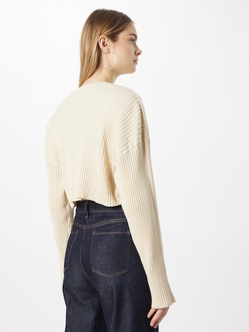 modström Knit Cardigan 'Cate' in Beige