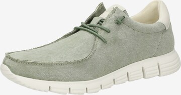 SIOUX Moccasins in Green: front