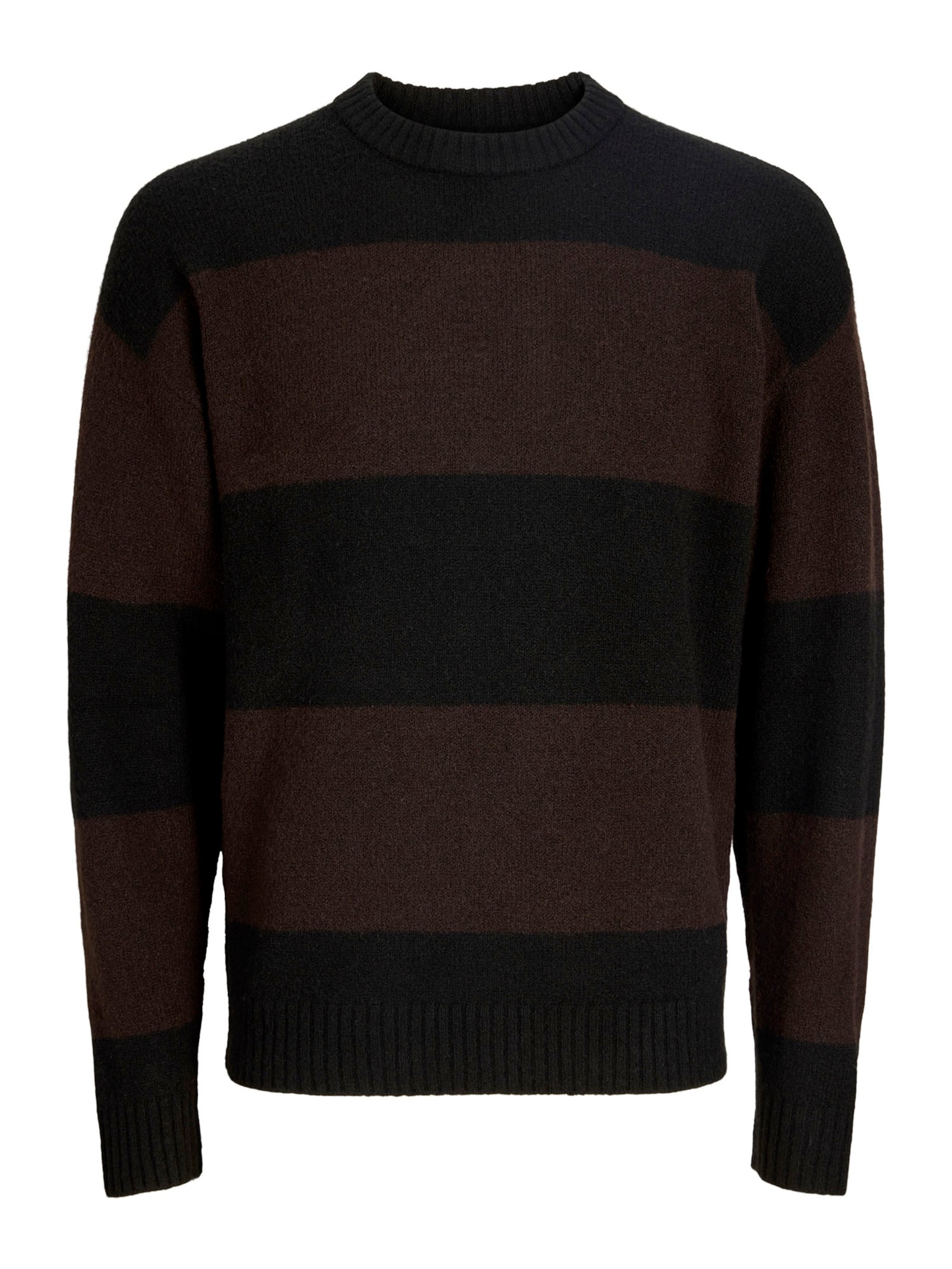 JACK & JONES Pulover 'JJESOHO OLLIE' | črna barva: sprednja stran