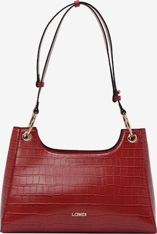 L.CREDI Shoulder Bag 'Lavea ' in Red: front