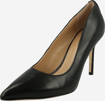 Lauren Ralph Lauren - Zapatos con plataforma en negro: frente