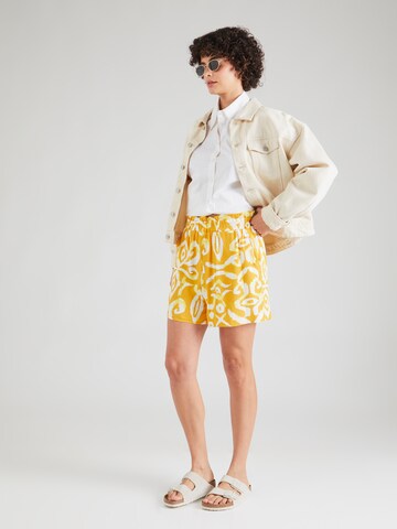 ONLY Loose fit Trousers 'ALMA' in Yellow