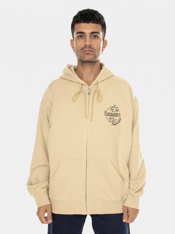 Carhartt WIP Bluza rozpinana 'Ablaze' w kolorze beżowy: przód
