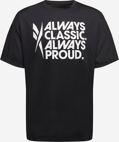Reebok Sport T-Shirt fonctionnel 'Pride' en noir / blanc, Vue avec produit