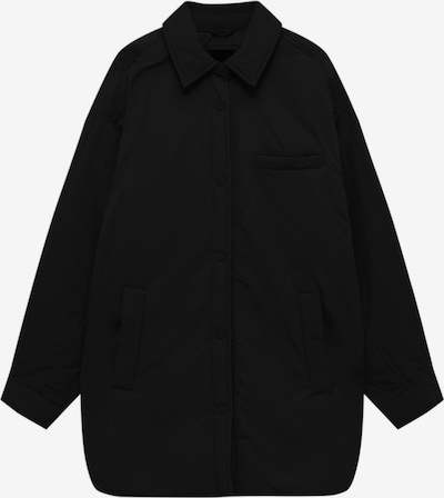 Pull&Bear Veste mi-saison en noir, Vue avec produit