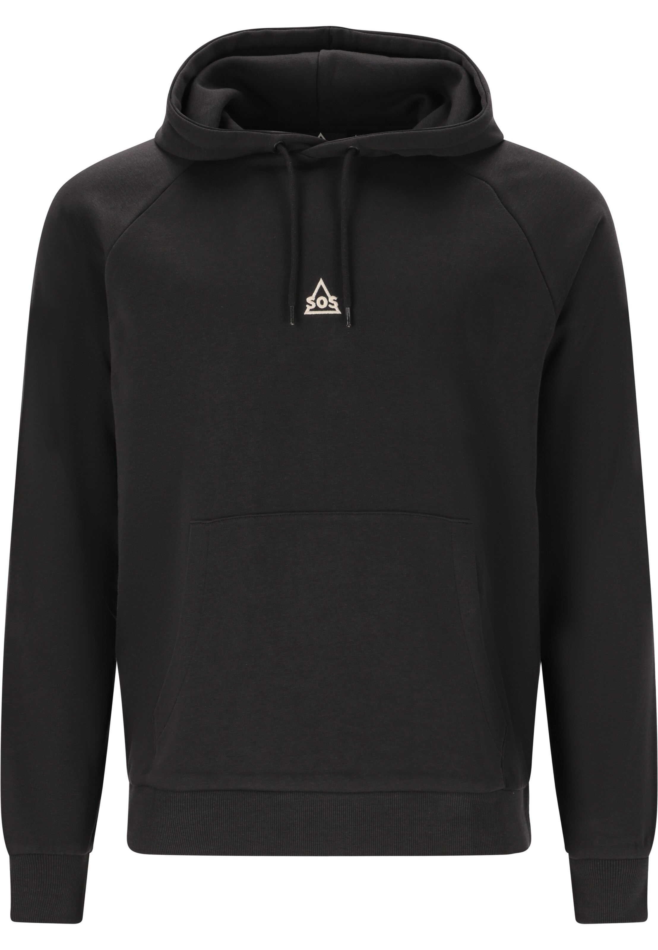 SOS Sweatshirt 'Majella' in Schwarz: Vorderseite