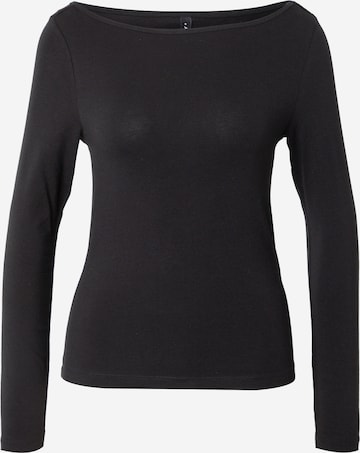 T-shirt ONLY en noir : devant