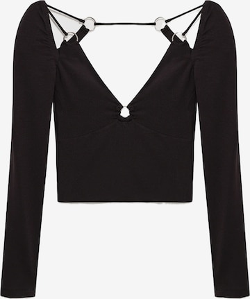 No Matter What Blouse in Black: front