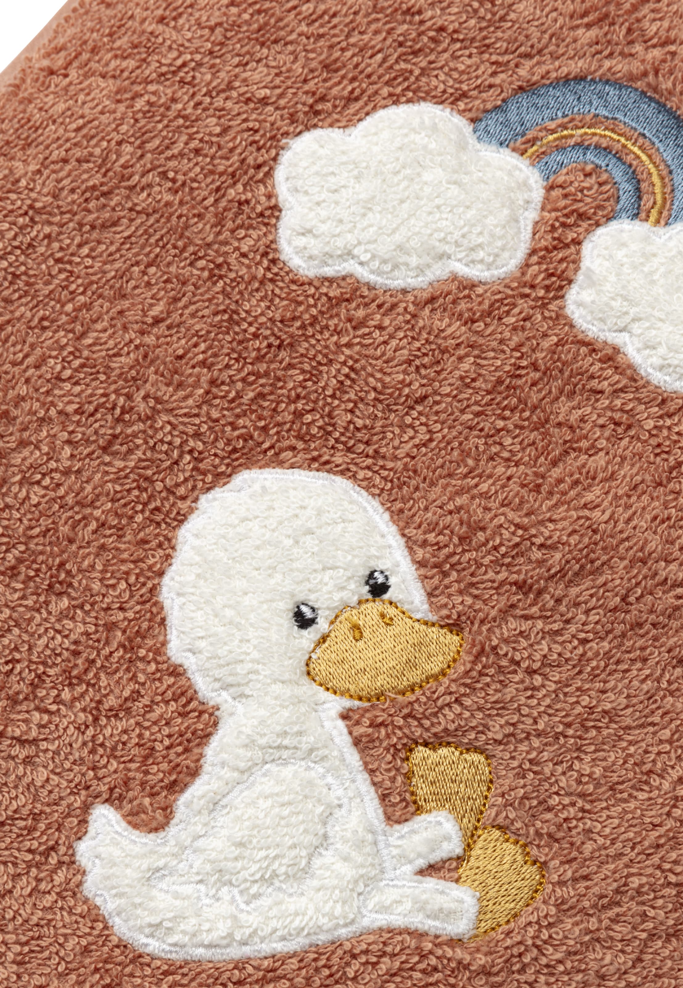 STERNTALER Duschtuch 'Edda' in Braun