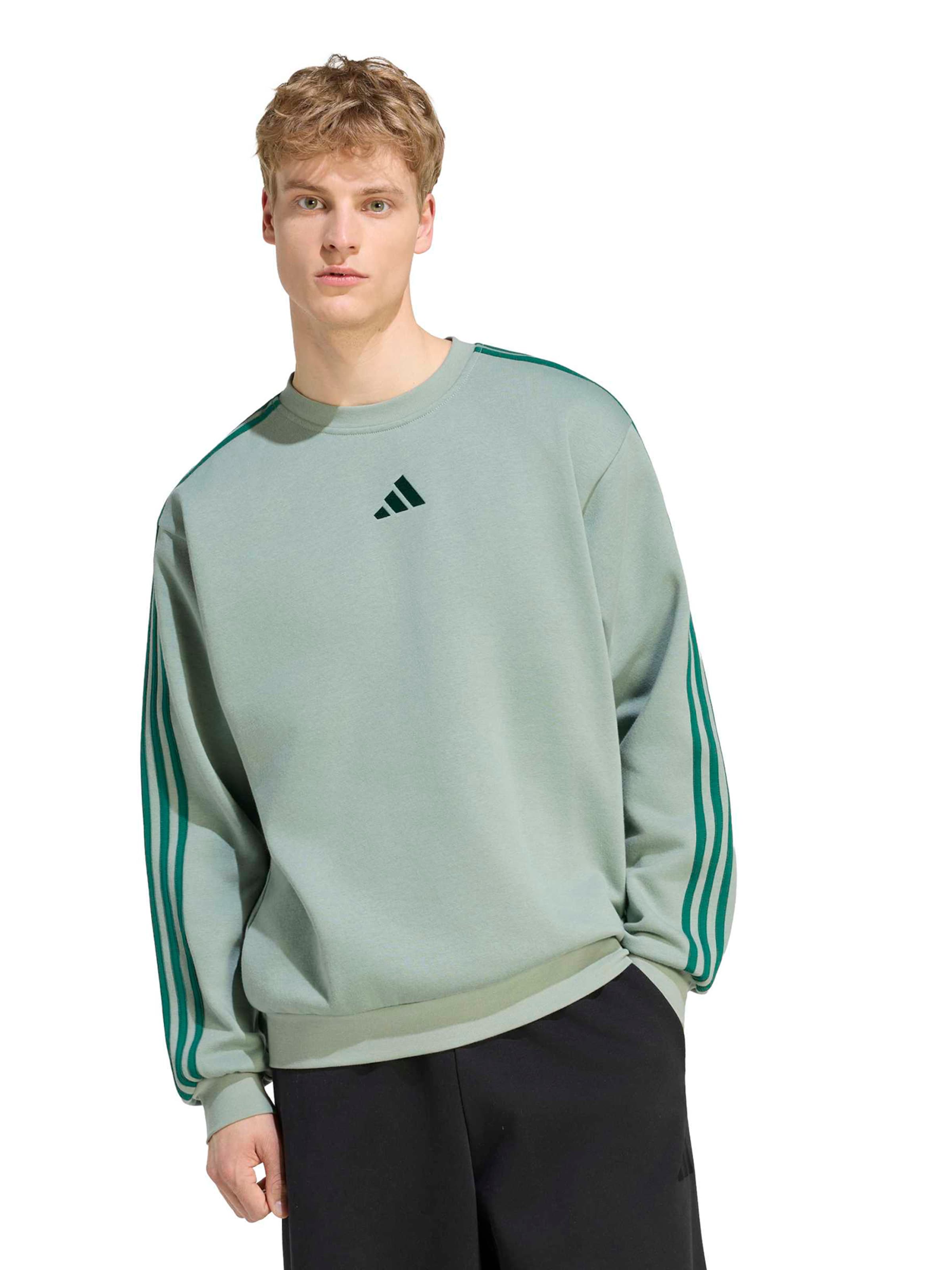 ADIDAS SPORTSWEAR Αθλητική μπλούζα φούτερ σε πράσινο: μπροστά