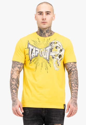 Tapout Póló 'BLADE' - sárga: elől