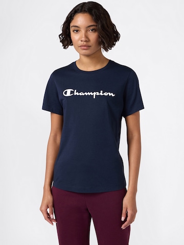 Champion Authentic Athletic ApparelMajica - plava boja: prednji dio