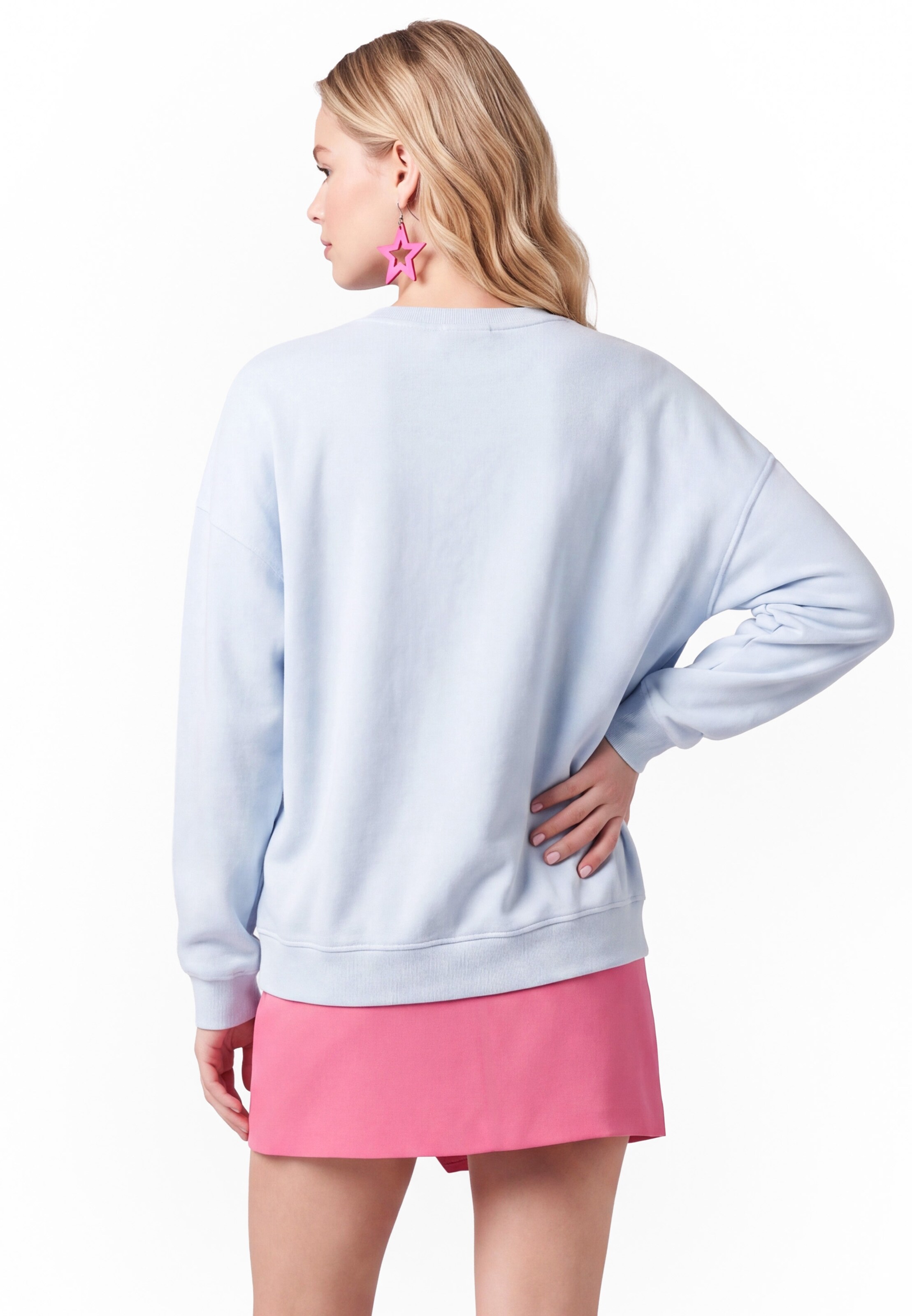 MYMO Sweatshirt in Blauw