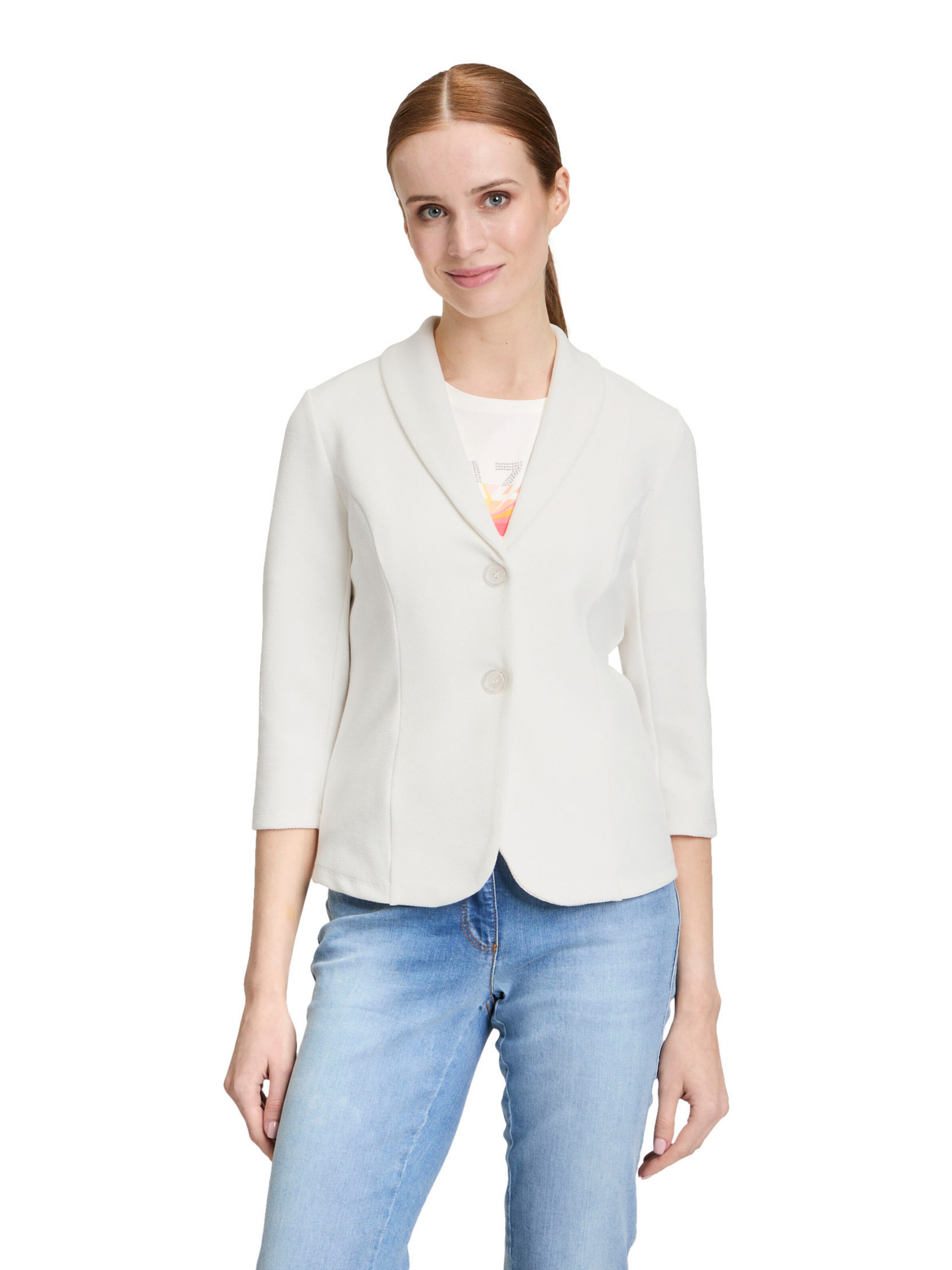 Blazer di Betty Barclay in beige: frontale