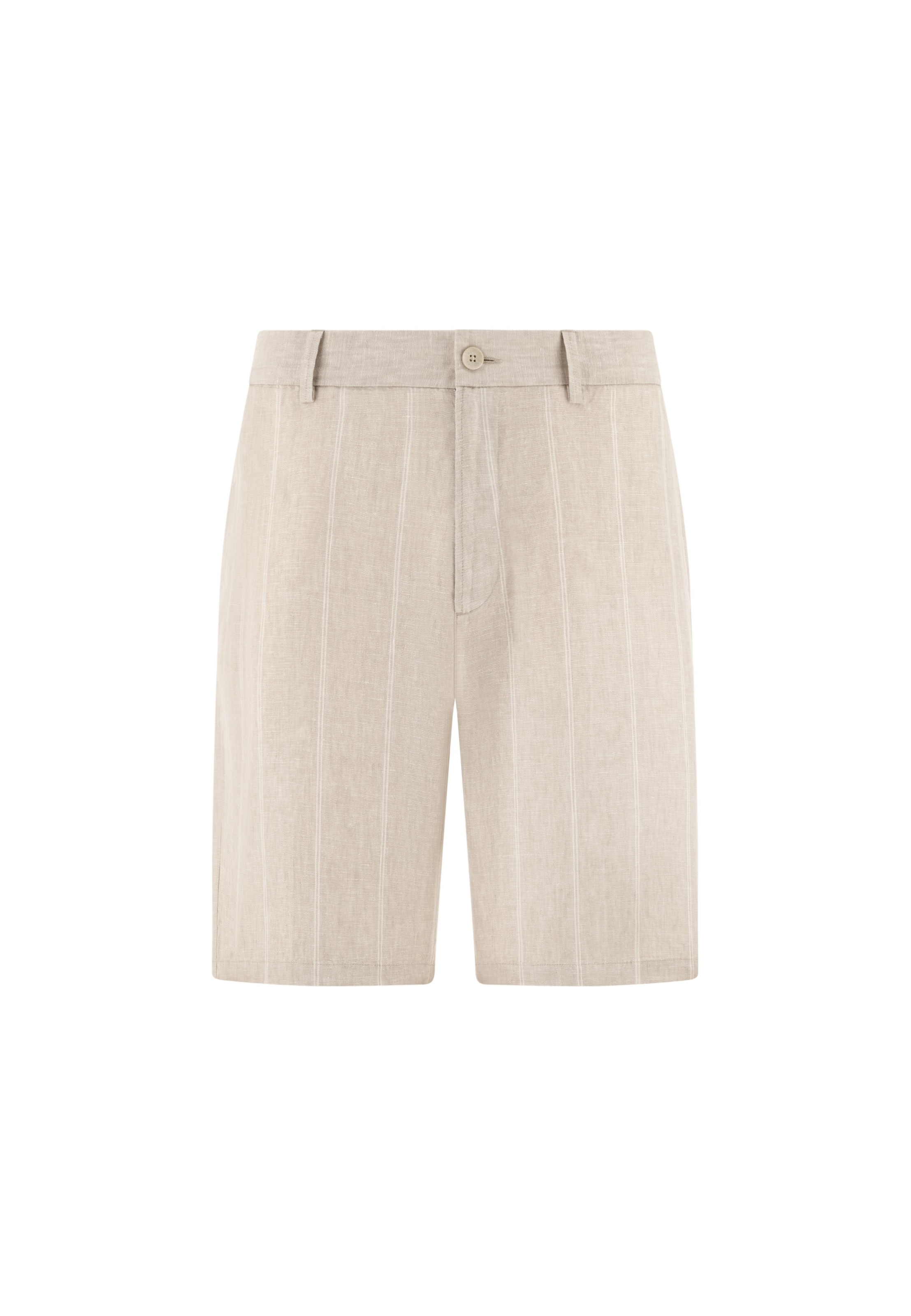 Boggi Milano Slim fit Chino trousers 'Bermuda' in Beige: front