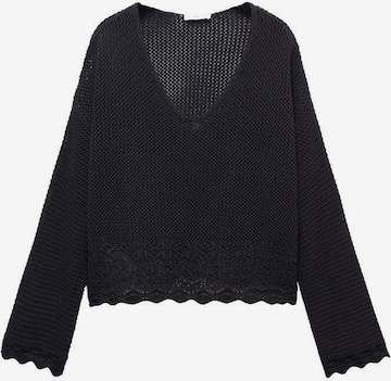 MANGO TEEN Sweater 'Saona' in Black: front