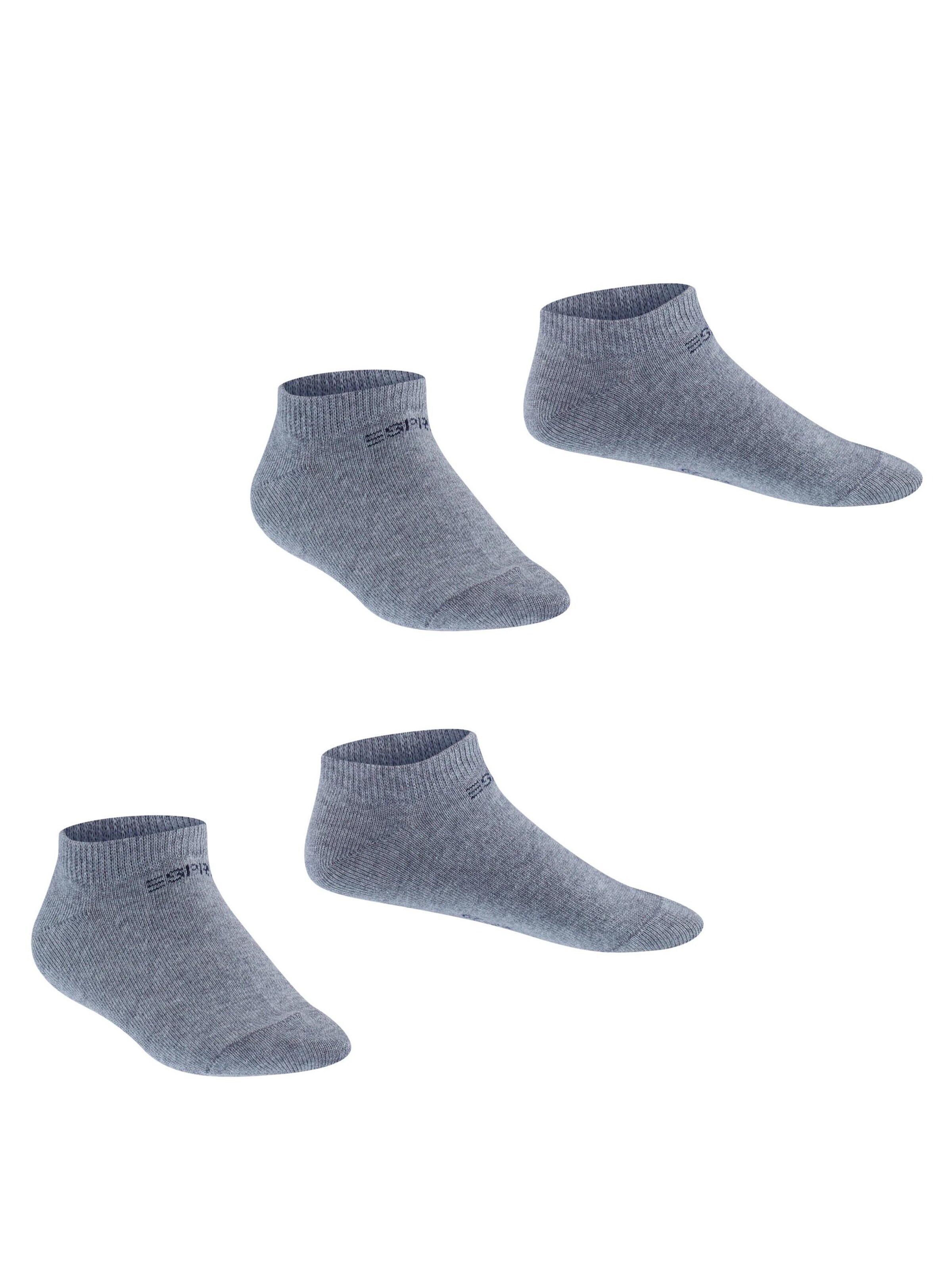 ESPRIT Socks 'Foot Logo 2-Pack' in Grey