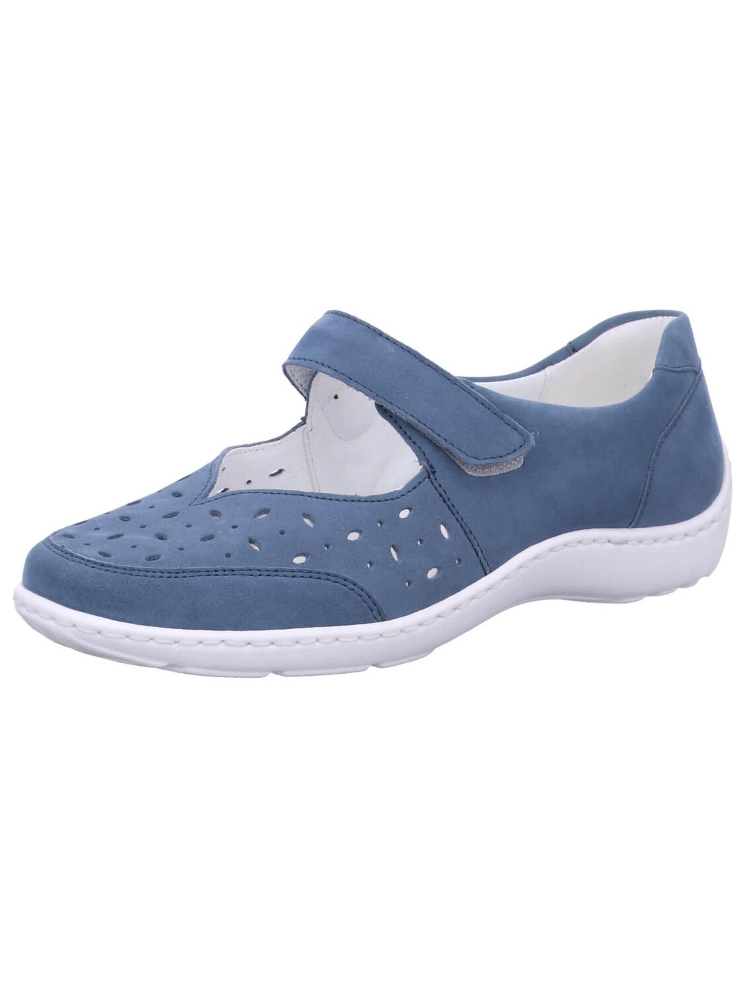WALDLÄUFER Slip On '496325-191 263'‌‌‌‌‌ in Blau: Vorderseite